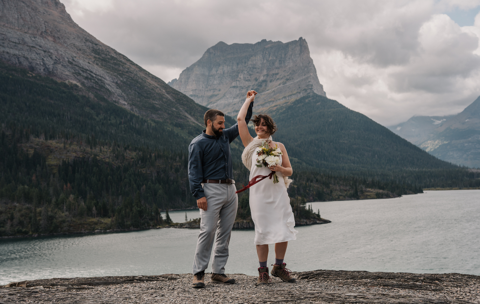 Glacier Sun Point Elopement