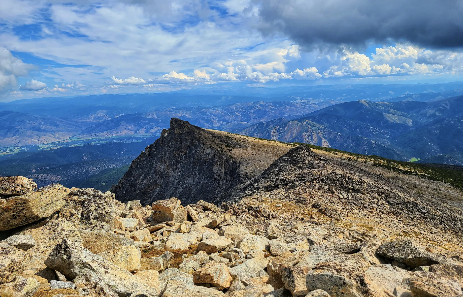 Trapper Peak Summit, Bitterroot Valley, MT