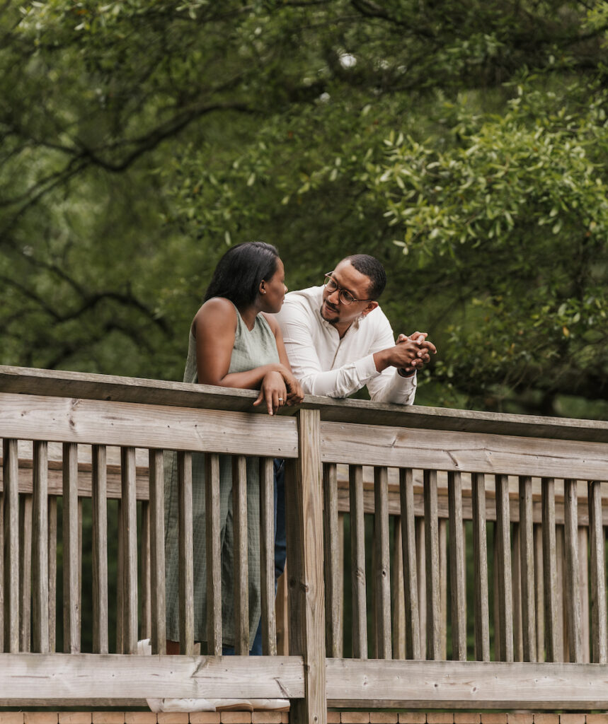 Couples Engagement Photos in Sesquicentennial State Park in Columbia SC