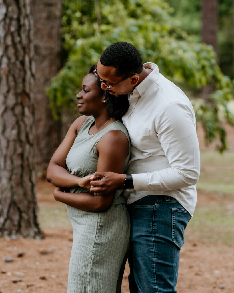 Couples Engagement Photos in Sesquicentennial State Park in Columbia SC